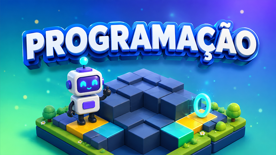 Card oficial do jogo Programação